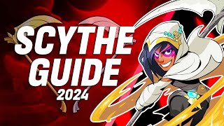 Brawlhalla Scythe Combos amp Gameplay Guide 2024 [upl. by Dominic]