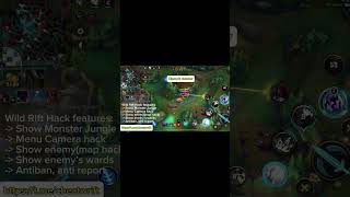 Map hack Lol Wild Rift for iosandroid antiban wildrift leagueoflegends gaming cheatwr [upl. by Atimed552]