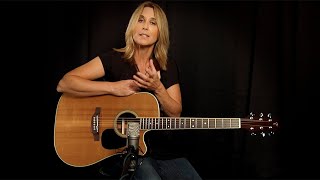 Takamine EF360SC TT Demo by Linda Taylor [upl. by Ahtebat]