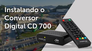 Como instalar o conversor digital CD 700  i1221 [upl. by Pooh]