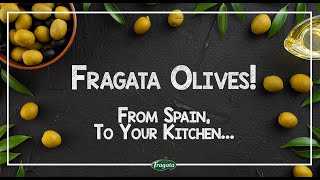 Fragata Spanish Olives  100 Original amp Pure Olives  Anytime Snack Pizza Nachos [upl. by Nnairb520]