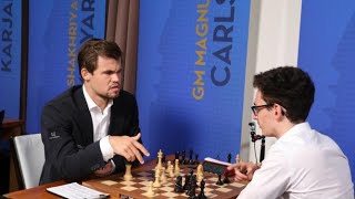 Freestyle Chess Match Carlsen vs Caruana 2024  Chess 960 Шахматы Фишера Game2 [upl. by Autumn]