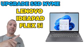 UPGRADE SSD NVME LENOVO IDEAPAD FLEX 5I [upl. by Norrahs]