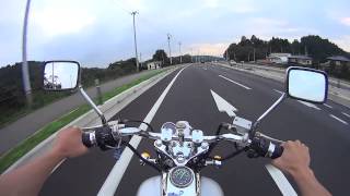 マグナ50 走行動画 ボアアップ 75cc [upl. by Eggleston]