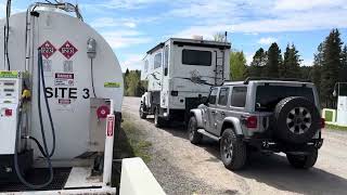 Mile 0 To Liard Hot Springs  Boondock on a Turn Out  Season 3 Episode 37 [upl. by Acinnod]