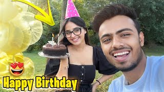 HAPPY BIRTHDAY ISHA💖😍OMEGLE TO REAL LIFE 💖😍 ItsKunal Vlog [upl. by Preciosa]