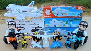 Unboxing And Testing Pesawat TerbangFly Helicopter RcPesawat KargoAirbusAntonov AN225Bicycle [upl. by Naujd]