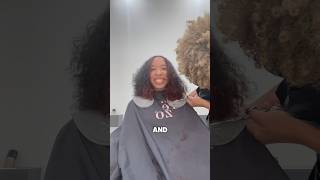 REZO CUT AND CURLY HAIR TRANSFORMATION shorts youtubeshorts curlyhair [upl. by Ennayoj]