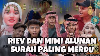 MIMI DAN RIEV PERNAH HAFAL QURAN  PERTANDINGAN HAFAZAN AI TEAM [upl. by Tawsha767]