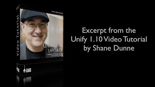 Unify 110 Update Video Excerpt [upl. by Auod]