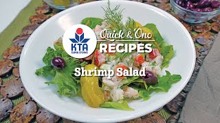 KTAs Quick amp Ono Recipes Shrimp Salad [upl. by Eissim]