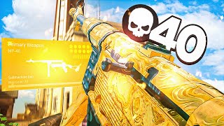 40 KILLS w MP40 on REBIRTH ISLAND 😈 Rebirth Island Warzone [upl. by Windsor535]