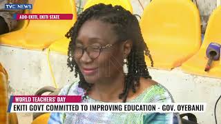 Governor Oyebanji Reaffirms Commitment To Teachers Welfare In Ekiti [upl. by Atiniv713]