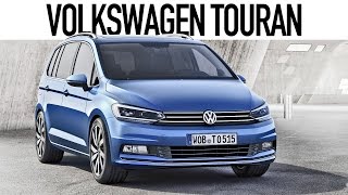 Volkswagen Touran 2015 Interior Exterior Design [upl. by Alegnatal612]