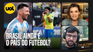 ARGENTINA NA FINAL ACHAMOS QUE SOMOS O PAÍS DO FUTEBOL MAS NÃO SOMOS DISPARA ALICIA KLEIN [upl. by Anertac]