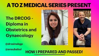 DRCOG Exam  A to Z Medical Series  How I prepared and passed [upl. by Odraude537]