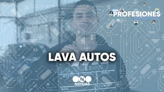 PROFESIONES ARGENTINAS LAVA AUTOS  Telefe Noticias [upl. by Flemming]