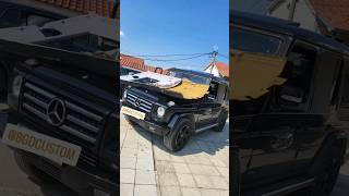 G klasa tapaciranje Neba Beograd transformation automobile beforeandafter gwagon [upl. by Imelida]