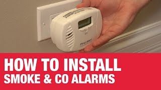 How to Install Smoke Alarms amp CO Alarms  Ace Hardware [upl. by Airamas]