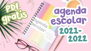 Agenda Escolar 20212022 PDF GRATIS descargable  Sayil DIY [upl. by Donohue]