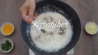 Kremalı Jambonlu Spagetti Tarifi  OBA Makarna [upl. by Innek]