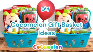 DIY Cocomelon Themed Gift Basket Ideas for Baby Shower  Birthdays [upl. by Shanta285]