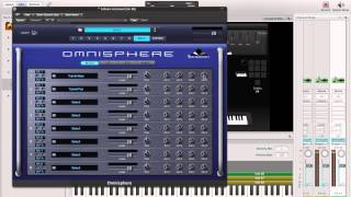 Combining Two Omnisphere Patches in Mainstage [upl. by Toblat330]