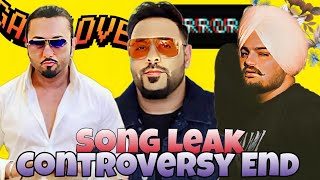 Sidhu moose wala new song leak  controversy end honey singh and badahah [upl. by Ettenrahs258]