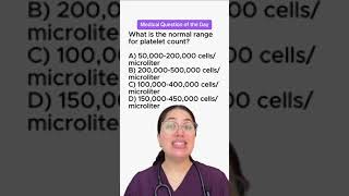 What is the normal range for platelet count📚 [upl. by Arline]