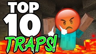 TOP 10 MINECRAFT TRAPSTROLLS  Top 10 [upl. by Reinold69]