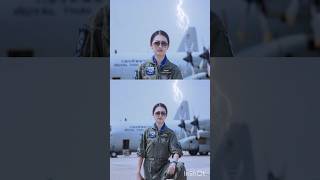 IAF🇮🇳✈️👮 Motivation❤️‍🔥 Video Flying officer Avani Chaturvedi ❤ airforceshortvideovideo [upl. by Eltsirhc]