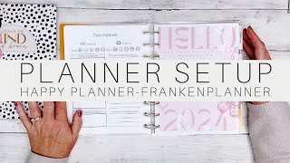 Happy Planner  Franken Planner Setup  3 Planners in One [upl. by Fredericka]