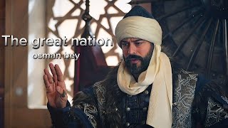 Osman bey  cinematic film  the great nation [upl. by Adnoel]