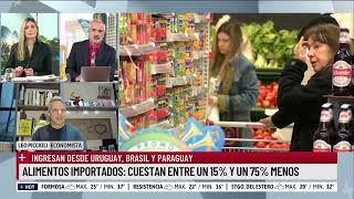 Supermercados llegaron los primeros alimentos importados y cuestan entre un 15 y un 75 menos [upl. by Dnomrej]