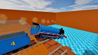 THOMAS THE TANK Driving Fails Crashes in the Cliff Accidents Will Happen [upl. by Chapland429]