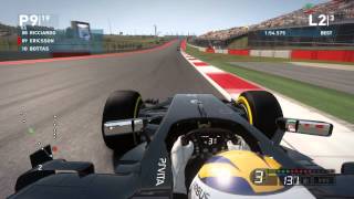 F1 2014 The Game  quotPlayStationquot Caterham  Austin [upl. by Roddie]