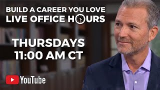 How to View Your Job Search for Best Results Live Office Hours with Andrew LaCivita [upl. by Atinihs]