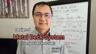 Design of Metal Deck System Composite Floor Panel [upl. by Irolav249]