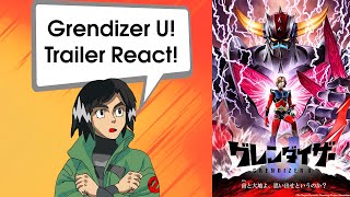 GRENDIZER U  PROJECT G  TRAILER REACT  2024 REBOOT [upl. by Wadesworth]