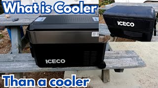 What is COOLER than a COOLER  AN Iceco portable fridge freezer [upl. by Viradis]