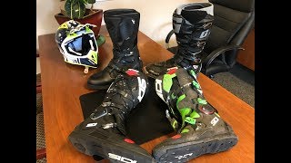 Motocross and Enduro Boot Comparison Gaerne Vs Sidi [upl. by Aon]