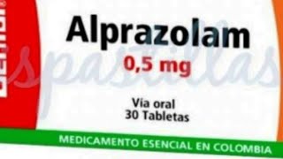 ALPRAZOLAM MEDICAMENTO ESENCIAL EN COLOMBIA [upl. by Bremer]