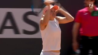 COMPILATION PUTINTSEVA ACTING CRAZY VS 🇵🇱 ŚWIĄTEK  ITALIAN OPEN R32 MAY 11 2024 [upl. by Ylecara]