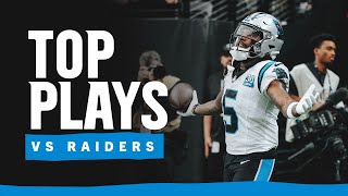 Panthers Top Plays vs Raiders in Week 3 Win  Carolina Panthers [upl. by Darsie]