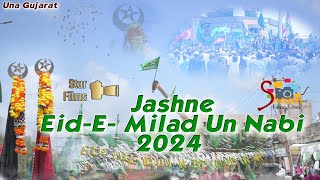 JashnE Eid E MiladUn Nabi 2024  Una  Gujarat  Shahid Bloch  Mo  9974755136 [upl. by Darrell452]