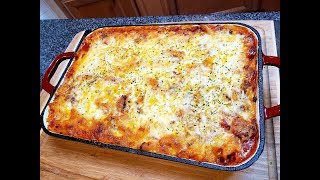 Cooking Baked Mostaccioli [upl. by Nohpets]