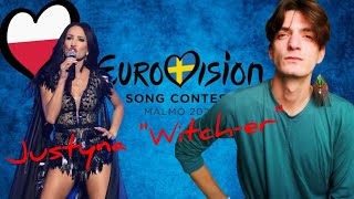 Will Justyna Steczkowska Represent Poland with quotWitcher Tarohoroquot at Eurovision 2024  Reaction [upl. by Mcilroy]