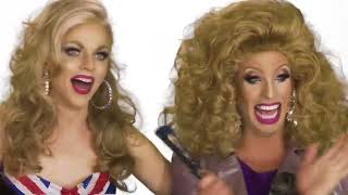 Trixie and Katya Moments That Live in My Head Rent Free 8 ft Courtney Act [upl. by Mcnalley443]