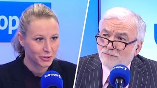 Marion Maréchal revient sur son échange tendu sur France Inter  quotUne incroyable bêtisequot [upl. by Acinaj]