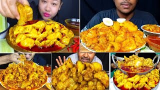 ASMR Eating Oily Mutton Fat curry with Rice  Fatty Food Eating  Real Mukbang [upl. by Toor]